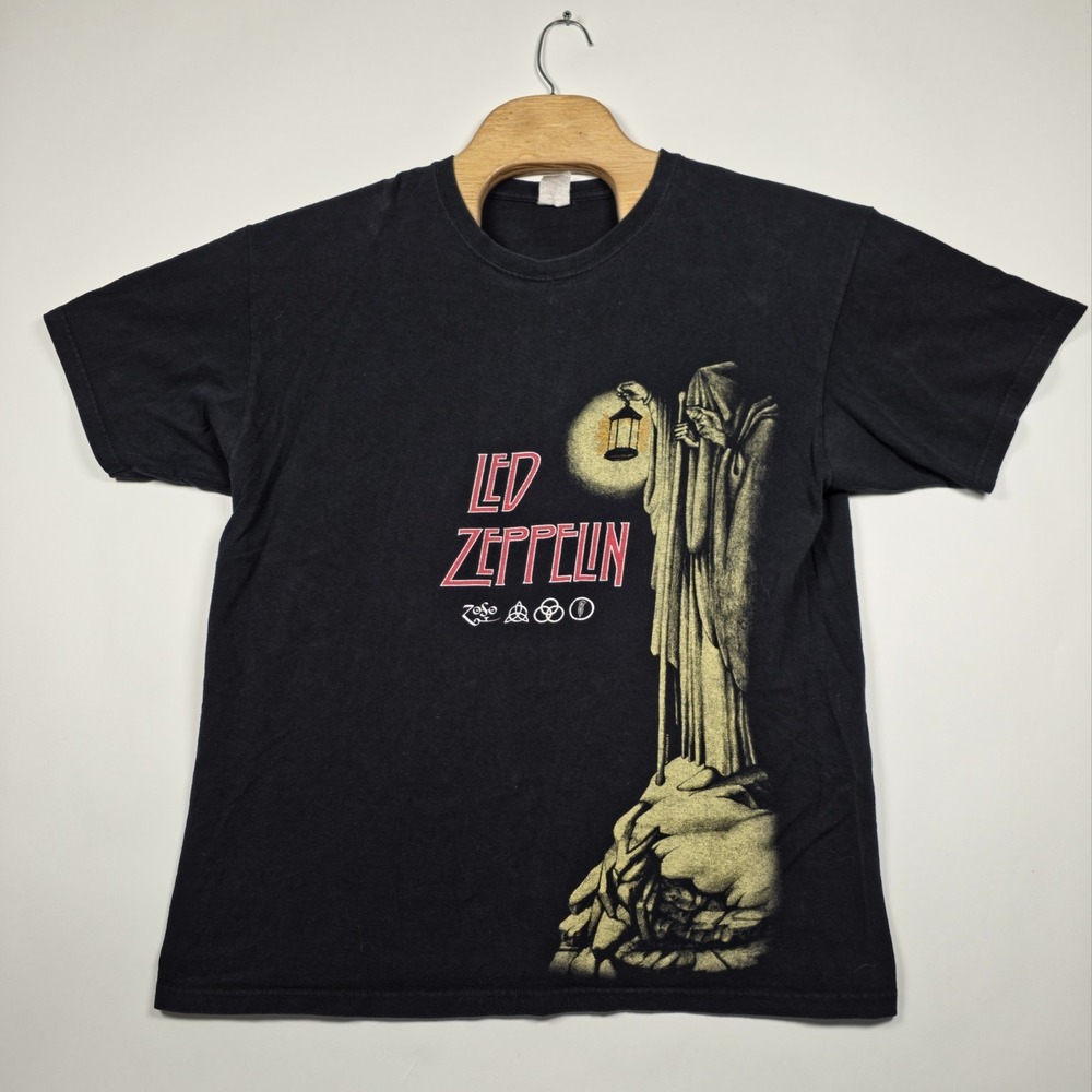 Led Zeppelin バンドTシャツ Anvil製 Mサイズ Anvil | Shirts | Led Zeppelin Shirt Mens Xl Hermit Zoso Iv Symbols